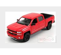 CHEVROLET Silverado - 2017 - whitemetallic - WELLY 1:24