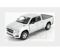 1:24 Welly Dodge Ram 1500 Double Cabine Pick-Up 2019 Silver WE24104S Modellino