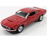 FORD Mustang Boss 429 - 1969 - black - WELLY 1:24