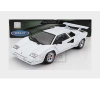 1:24 WELLY Lamborghini Countach Lp5000S 1988 White WE24112W
