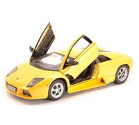 1:24 Welly Lamborghini Murcielago 2001 Yellow WE0299 Modellino
