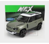 1:24 WELLY Land Rover New Defender 90 2020 Light Green Met WE24110GN