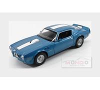 1:24 WELLY Pontiac Firebird Trans-Am 1972 Blue Met White WE24075BL