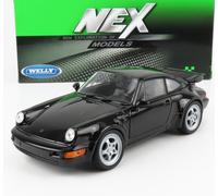 1/24 WELLY - PORSCHE - 911 964 TURBO COUPE 1990 WE24023BK