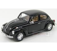1:24 Welly Volkswagen Beetle 1302 1971 Black WE22436BK Modellino