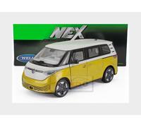 1:24 WELLY Volkswagen Id.Buzz Minibus 2023 Yellow White WE24119DTY