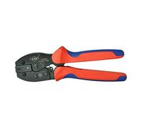 1.25-2.5mm² Attrezzo di crimpatura a cricchetto, morsetti a bandiera con linguetta for crimpare for terminali con tipo di bandiera non isolati Per il fai da te e la riparazione dei cavi