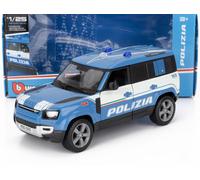 1/25 BURAGO - LAND ROVER - NEW DEFENDER 110 POLIZIA 2020 18-21111-POL