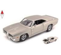1/25 Maisto Dodge Charger R/T 1969 Silver 31256S