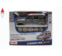 Maisto MERCEDES-BENZ Classe G (2019) Super Car 2019 - Scala 1:24 - Replica incredibilmente dettagliata del modello di veicolo da collezione, argento