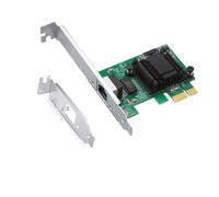 1.25G Scheda di rete Ethernet,RJ45 NIC,1.25GbE CNA, compatibile con Intel 82574 Chip,supporto Windows Server/Linux/VMware (non supporto X11, MAC)