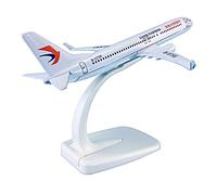 1 260 16 cm Aeroplano Modello Boeing B737-800 Per La Cina Orientale Scala Die Casting Aereo Set da gioco per hobby in miniatura