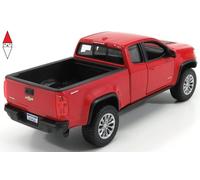 MODELLINO FURGONE STATICO MAISTO CHEVROLET COLORADO ZR2 PICK-UP 2017 ROSSO 1/24
