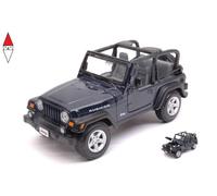 1/27 MAISTO JEEP WRANGLER RUBICON OPEN 2012 BLUE MET