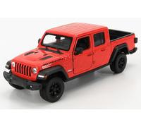 Jeep Gladiator Rubicon Pick Up 2019 Arancione Modellino Auto 1:24 Welly
