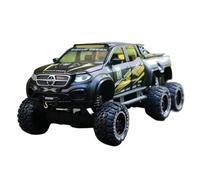 1 28 Per Mercedes-Benz X-Class Pick-Up In Lega Pressofuso Auto Giocattolo Fuoristrada Auto Acusto-ottico Collezione Di Giocattoli Giocattoli Metal Vehicles non RC(Nero)