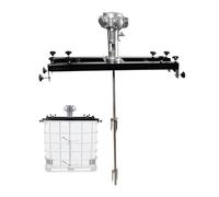 1/2HP 3/4HP 1HP 1HP agitatore per agitazione della vernice riduce il tempo di miscelazione dell'80% per autofficine, cartiere, cantine, fabbriche di vernici, piccoli 5 cilindri (3 cilindri (1/2PH))