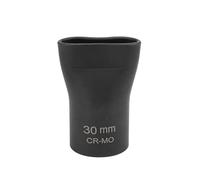 1/2in Scissor Jack Quick Drive Adapter, Metal Sturdy Wearproof Scissor Jack Drill Adapter, High Performance 1/2in Hex Drive for Cordless Impact Wrench, Compatible with Most Scissor (30mm（VT17712）)