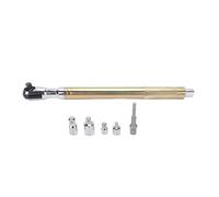 1/2Inch Ratchet Extension Wrench, Multi Functional Offset Impact for Tight Spaces, Made with Cr V steel, 4 Socket Adapters Fit Standard Sockets