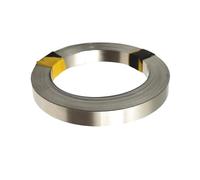 1/2m 18650 Batteria agli ioni di litio Nichel Copriletto Piastra in acciaio nichelato Cintura Striscia Connettore Saldatrice a punti Batteria Saldatori(0.1x8mm 2M)