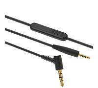 1.2m REPLACEMENT AUDIO CABLE LEAD for BOSE OE2/OE2i/QuietComfort 25/QC25 (On-Ear) HEADPHONES w/IN-LINE REMOTE & MICROPHONE for iPhone - Gold Plated Audio Jacks