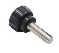 1/2pc M3 M4 M5 M6 M8 Testa Rotonda Maniglia A Mano Vite Gomma Zigrinata Pollice In Plastica Stringere Bullone Dadi Manopola In Acciaio Inox 304(35mm,M8 1pc)