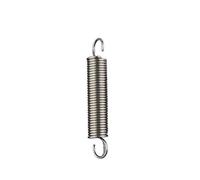 1/2pcs 304 In Acciaio Inox S Gancio di Tensione Cylindroid Elicoidale Pullback Estensione Molla Elicoidale Diametro del Filo 0.8mm(70mm (1Pcs),6mm 0.8mm)