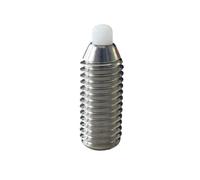 1-2PCS 304 In Acciaio Inox Vite A Ricircolo Di Sfere A Testa Plastica/Studello Molla Del Pistone Posizionamento Bullone Senza M3 M4 M5 M6 M8 M10