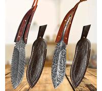 1/2PCS Coltello da cucina in acciaio inossidabile Coltello da macellaio per disossare professionale Mannaia per carne fatta a mano multiuso Frutta verdura