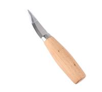 1/2pcs Coltello Da Intaglio Del Legno Scalpello Strumenti Con Gancio Cucchiaio Ergonomico for La Lavorazione Principianti Scultorei Storti(Straight 1pc)
