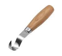 1/2pcs Coltello Da Intaglio Del Legno Scalpello Strumenti Gancio Cucchiaio Ergonomico for La Lavorazione Storto Principianti Scultoreo(Scimitar)