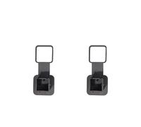 1/2Pcs Copertura Gancio Di Traino 2 Pollici Auto Gancio Di Rimorchio Ricevitore Copertura Tappi Di Gomma For La Bocca Quadrata Tappo Di Protezione A Copertura(2Pcs)