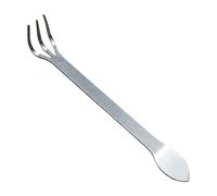 1/2Pcs In Acciaio Inox Bonsai Rastrelli Radice Con Spatola Piccolo Strumento Di Giardinaggio Per L'aerazione Del Suolo E La Gestione Delle Radici Trapianto