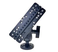 1/2pcs Kayak Fish Finder Monte Base Ruota Supporto di rotazione compatibile con canoa per canoa per barche marine e dispositivi GPSmap Fishfinder(1 Piece)