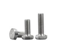 1-2pcs M3/M4/M5/M6/M8/M10/M12/M14/M16/M18 viti meccaniche con testa esagonale in lega di titanio, M12x75mm