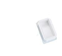 1/2pcs Quadrato di Plastica Bianco/Nero Tranciatura Tappo Tubo Tubo Inserto Tappo Tappo Sedia Tavolo Piedi Tappo Mobili Soggiorno Telaio del Letto (Color : White, Size : 75x75mm(1Pc))