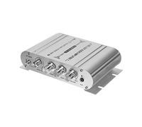 1. 2v3a. Cavo di alimentazione + audio ST-838 MINI Amplificatore di potenza for auto hi-fi digitale 2. 1ch 40w. Stereo for subwoofer digitale 2x20W BASSO Lettore audio(Amplifier)