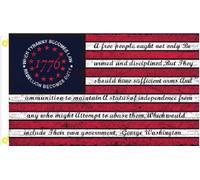 1.2X1.8m Betsy Ross George Washington 1776 Briscola 2024 Bandiera Banner W/