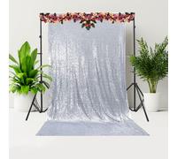 1.2x2.1m Shimmer Lustrini Backdrop Muro Pannelli Nozze Compleanno Festa Decor