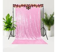 1.2x2.1m Shimmer Lustrini Backdrop Muro Pannelli Nozze Compleanno Festa Decor