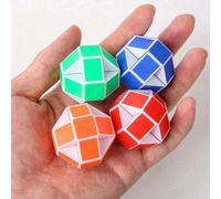 1/3/10/20 pezzi Cubo di Rubik serpente pieghevole, utilizzato per alleviare l'ansia e concentrarsi, adatto come regalo di compleanno, bomboniere per feste, migliori regali, regali per le vacanze, riem