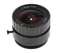 1/3 "2.8mm 3 Megapixel F1.2 CS Mount IR Iris Obiettivo fisso per CCTV IP Camera