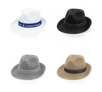 1/3/5/10/20 CAPPELLO SOMBRERO COWBOY SINTETICO PANAMA BEIGE NERO GRIGIO BIANCO