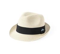 1/3/5/10/20 CAPPELLO SOMBRERO REGOLABILE INTERNO SINTETICO SIMIL PAGLIA BEIGE