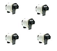 1 3 5 10 da 800 ETICHETTE ADESIVE COMPATIBILI BROTHER DK-11209 62x29 mm