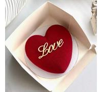 1/3/5/10 pezzi Decorazione per torta nuziale "Amore", Decorazione per torta di compleanno in acrilico dorato, Decorazione per torta di compleanno "Buon compleanno" in PMMA, Decorazioni per torte, Forn