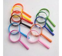 1/3/5/10 pezzi Lente d'ingrandimento portatile colorata da 60 cm, lente d'ingrandimento ad alta definizione e alta ingrandimento per la lettura, adatta per studenti, leggera e portatile, può essere ut