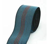 1/3/5/10M Elastico da cucito 43/50/70mm Elastici per cintura per indumenti Fascia per cintura Decorazione Nastri elastici Accessori per cuciture fai da te-Blu navy-Rosso 3-50mm-5Metri