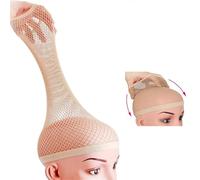 1/3/5 PCS Parrucca Nera Tappi Netti Durevole Maglia Elastica Copertura Della Testa Cappello A Rete Close End Accessori for Lo Styling Dei Capelli for uomini e donne(1PC-FS)