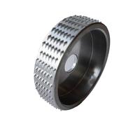 1/3/5 pezzi Foro 16 mm 22 mm Mola for lucidatura del legno Disco rotante abrasivo Strumento for intaglio del legno Disco abrasivo Strumento for smerigliatrice angolare(1pcs Silver Cylinder,Bore 22mm)